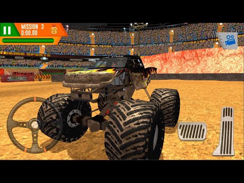 Bigfoot Truck Extreme Driving - Monster Truck Arena Driver #1 - Android iOS Gameplay
