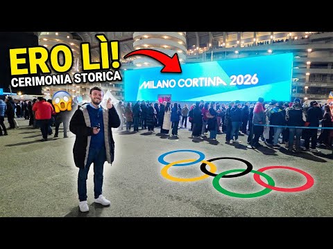 Dentro la Cerimonia di Apertura di Milano Cortina 2026: Non ci credevo! 🇮🇹
