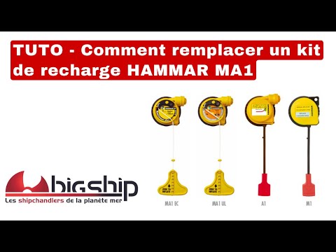 TUTO - Comment remplacer un kit de recharge HAMMAR MA1