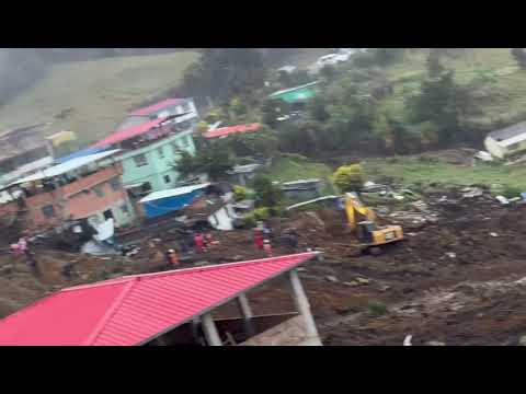 Movimiento en masa en La Oscurana, Mallama