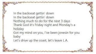 Brian McKnight - Back Seat Gettin&#39; Down Lyrics