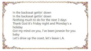 Brian McKnight - Back Seat Gettin&#39; Down Lyrics