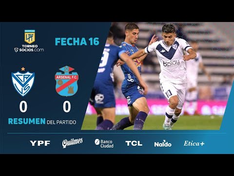 #TorneoSocios | Fecha 16 | resumen de Vélez - Arsenal