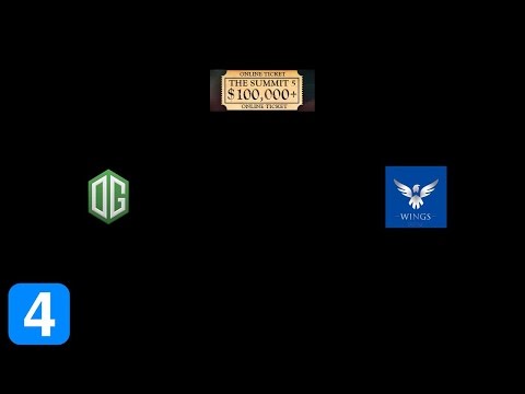 Full Highlights OG Dota2 vs the wings gaming Game 4- The Summit 5