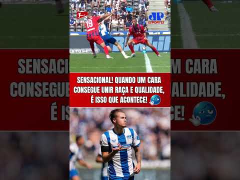 QUE GOLAÇO SENSACIONAL! ESSE CARA MOSTROU MUITA RAÇA, QUALIDADE E FOI RECOMPENSADO COM UM BAITA GOL!