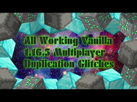 Minecraft Java 1.16.5 All Working Multiplayer Duplication Glitches! (No Mods/Hacks)