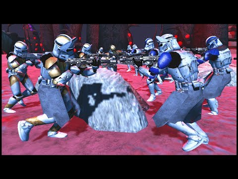 501st vs 212th Clones Battle on Umbara! - Men of War: Clone Wars Recreated