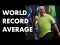 World Record Average Michael Van Gerwen Averages 123 4 INCREDIBLE