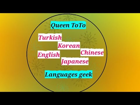 My story, 5 languages at the same time?, My Korean teacher 💓 Queen ToTo