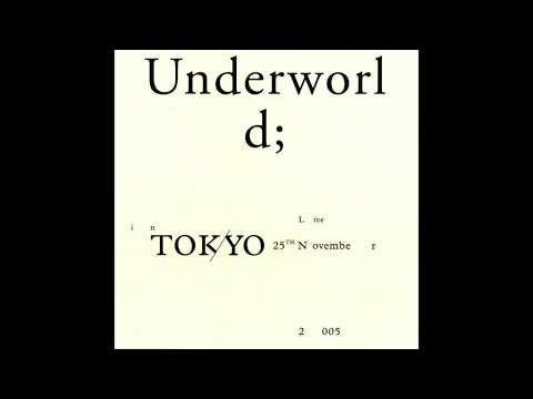 Underworld - Live In Tokyo 25th November 2005