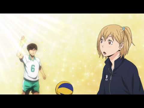 Yahaba trying to get Yachi’s attention (dub)