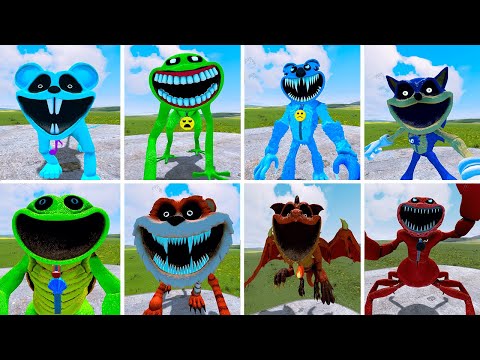 NEW POPPY CRITTERS MONSTERS in big city VS ZOONOMALY  In Garry’s Mod