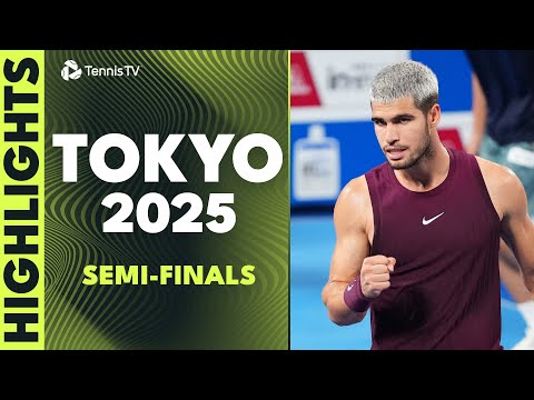 Alcaraz vs Ruud EPIC; Fritz Takes On Brooksby | Tokyo 2025 Semi-Final Highlights