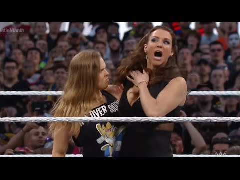 Stephanie McMahon tangles with Ronda Rousey: WrestleMania 31