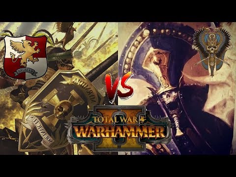 Tomb Kings vs Empire | CHARGE OF THE EMPIRE  - Total War Warhammer 2