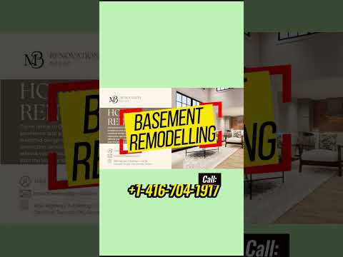 Basement Renovation | Basement Completely | Basement Finishing | Basement Toronto Video