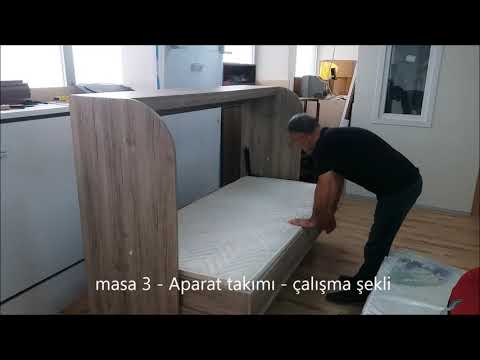 Yatay Açılır Masalı Modül Sistemi