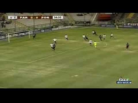 Parma vs Portogruaro 0-1 Cunico