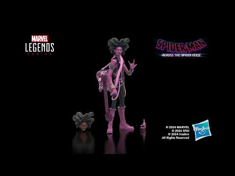 Spider-Man: Across the Spider-Verse Marvel Legends Spider-Punk Action Figure Video