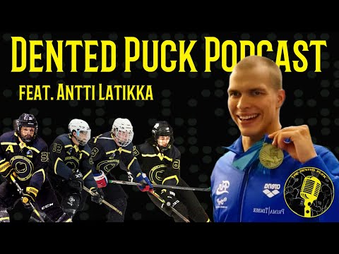 Antti Latikka: Paraplympic Swimmer & Blind Hockey Player | Dented Puck Podcast S6E1