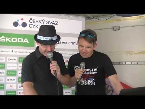 Společné MČR/MSR v silniční cyklistice 2022. Zavod Muži Elite.