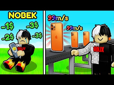 I HAVE MY OWN IPHONE FACTORY IN ROBLOX!