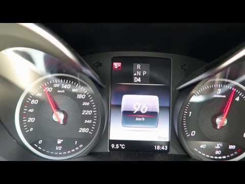 2017 Mercedes C220d | Acceleration 0-100 kph / 0-60 mph