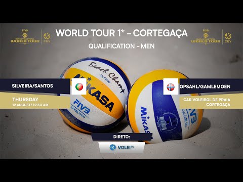 Silveira/Santos (POR) vs (NOR) Opsahl/Gamlemoen - WORLD TOUR 1* CORTEGAÇA