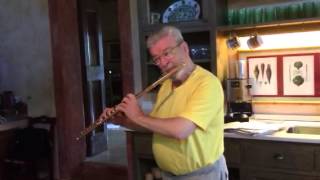 Sir James Galway's Morning Practice on his Holiday