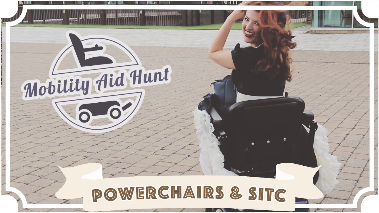 Trying a power chair for the first time! // Mobility Aids 3