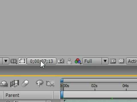 After Effects Tutorial 2 Creating a Composition