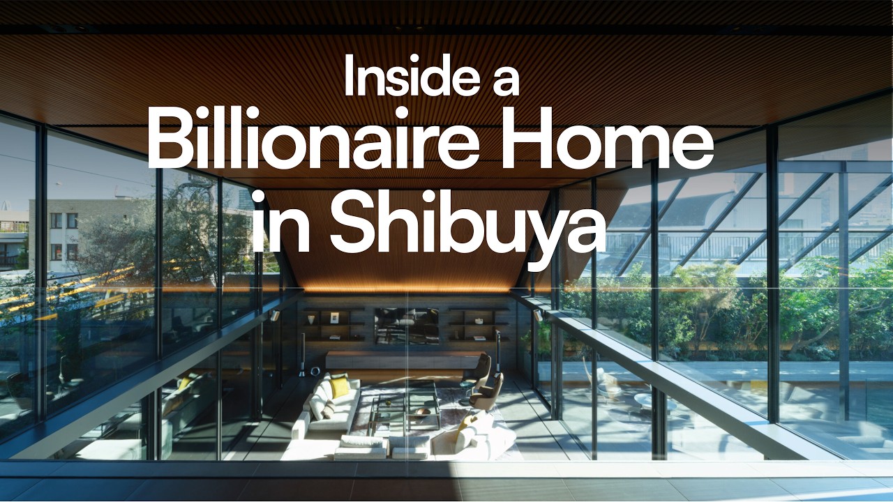 Private mansion in Shoto, Shibuya, one of Tokyo's most exclusive residential streets