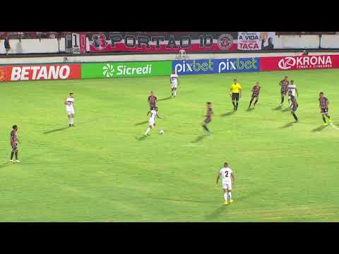 Santa Cruz 2 x 1 Atlético-BA - Copa do Nordeste 2023