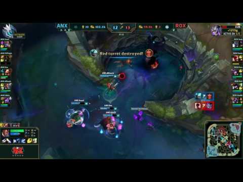 ANX vs ROX - Peanut Baron Steal