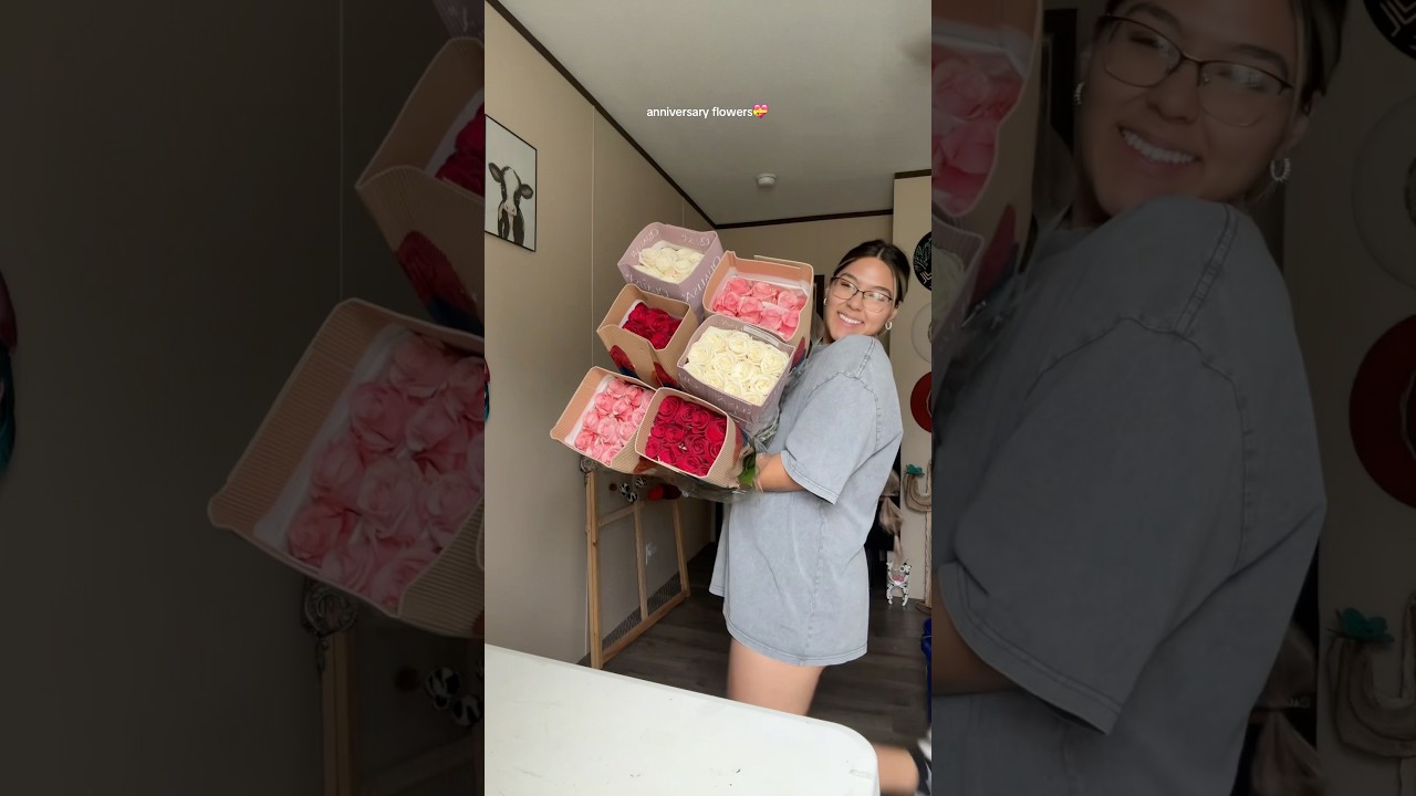 150 red, pink & white😍🖤👸🏽 #agavexflowers #regionalmexicano #ramobuchon #shorts #tiktok