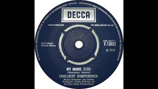 UK New Entry 1970 (108) Engelbert Humperdinck - My Marie