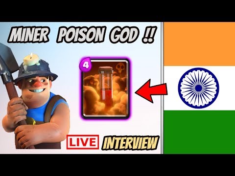 INSANE NEW MINER POISON DECK 2018 - BEST 12 WIN DECK FOR GRAND CHALLENGES !!