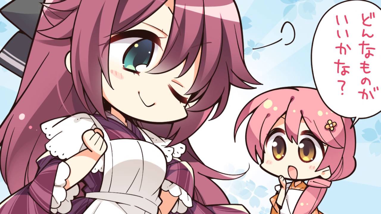 千恋万花4コマ劇場その５「芦花姉、迷走する」