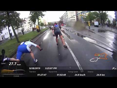 46 BMW Berlin marathon 2019, group A,B. Race as a consecutive fall.