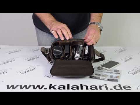 kalahari KAAMA L-13 Leder Fototasche