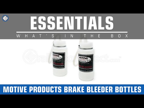 Motive Products Brake Bleeder Bottles - What's in the Box?