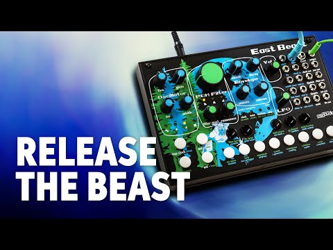 Cre8audio East Beast Semi-modular Analog Synth Demo – Daniel Fisher