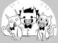 Zacharie loves cats 