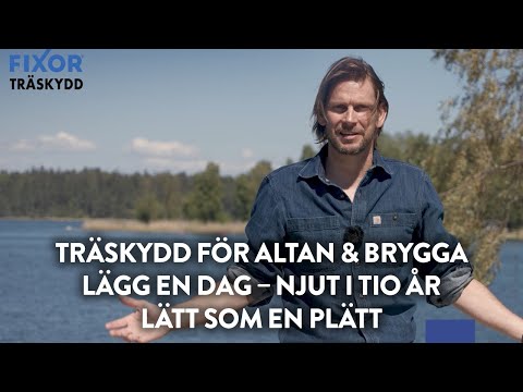 Träskydd Altan Fixor by Nitor 4L - Steg 2 - Youtube manufacturer video 2