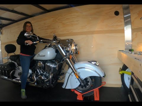 Lock N Load BK1000 Wheel Chock Install and Test Ride