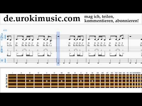 Mandoline Tutorial Nicky Jam ft. Will Smith - Live It Up Noten Lernen um-ih995