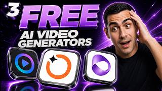 3 FREE AI Video Generators You Need to Try (UNLIMITED)