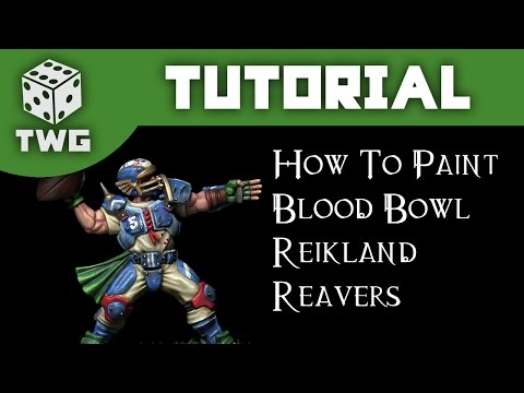 Games Workshop Tutorial: How To Paint Blood Bowl Reikland Reavers