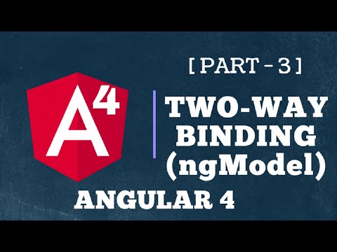 Angular 4 Use Two Way Binding in Angular ngModel