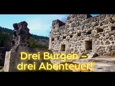 Hikes for the family! Three castles - three adventures! 🏰
